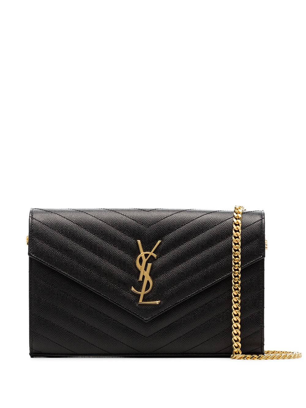 CASSANDRE LEATHER WALLET ON CHAIN