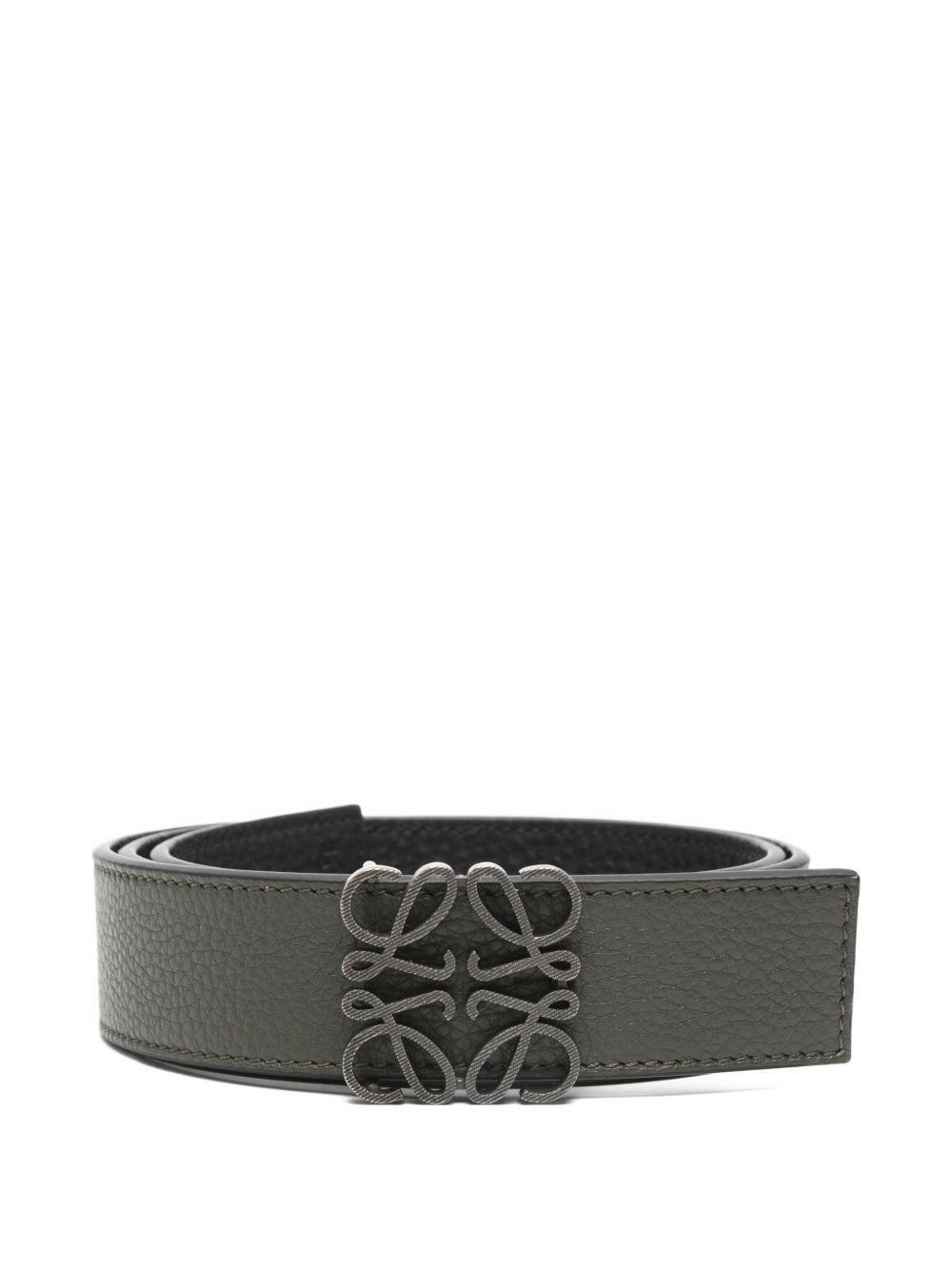 ANAGRAM LEATHER BELT