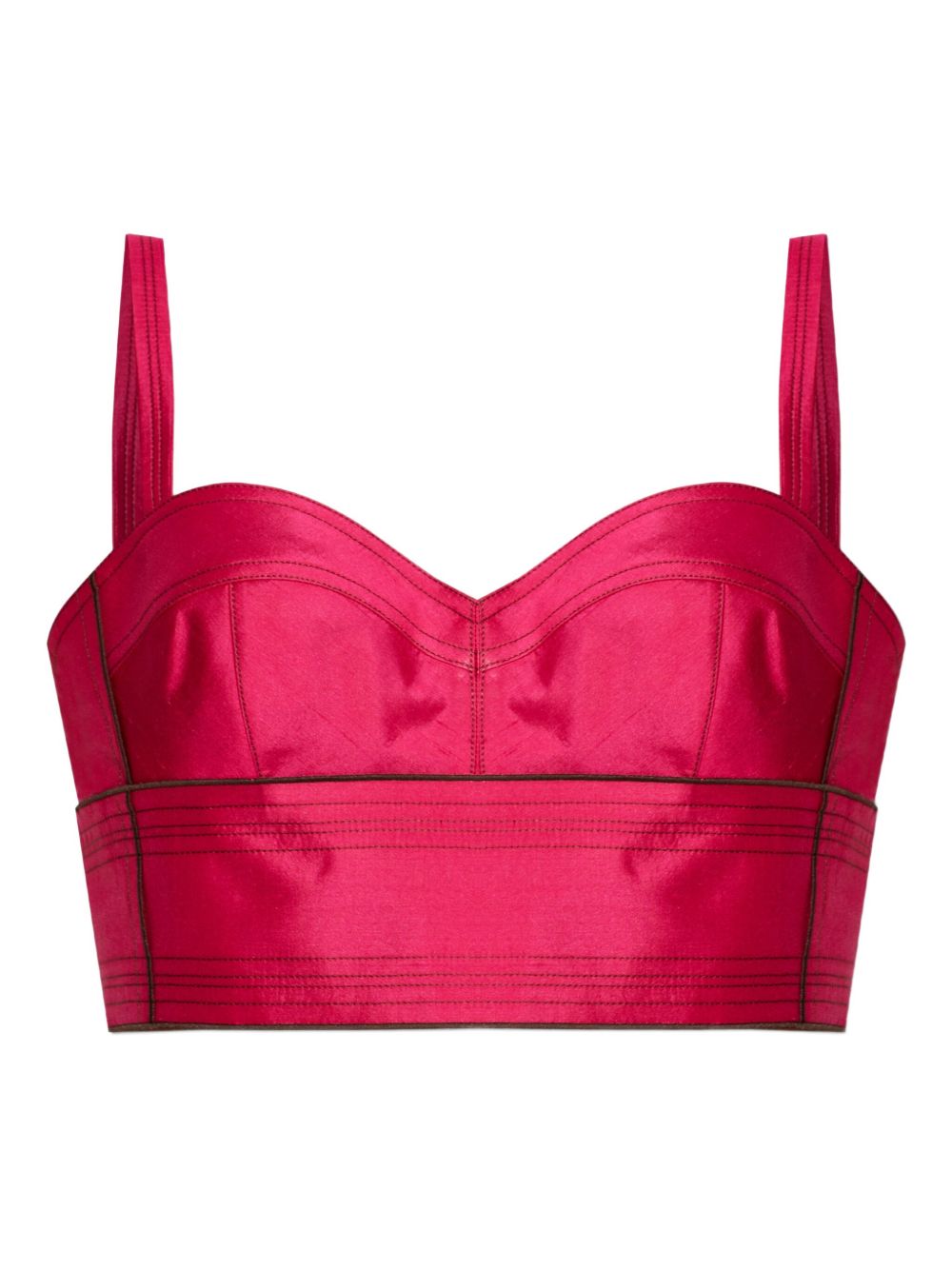SILK BRA TOP