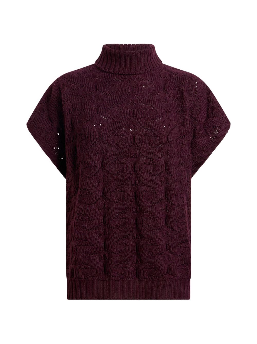 WOOL BLEND POLO SHIRT
