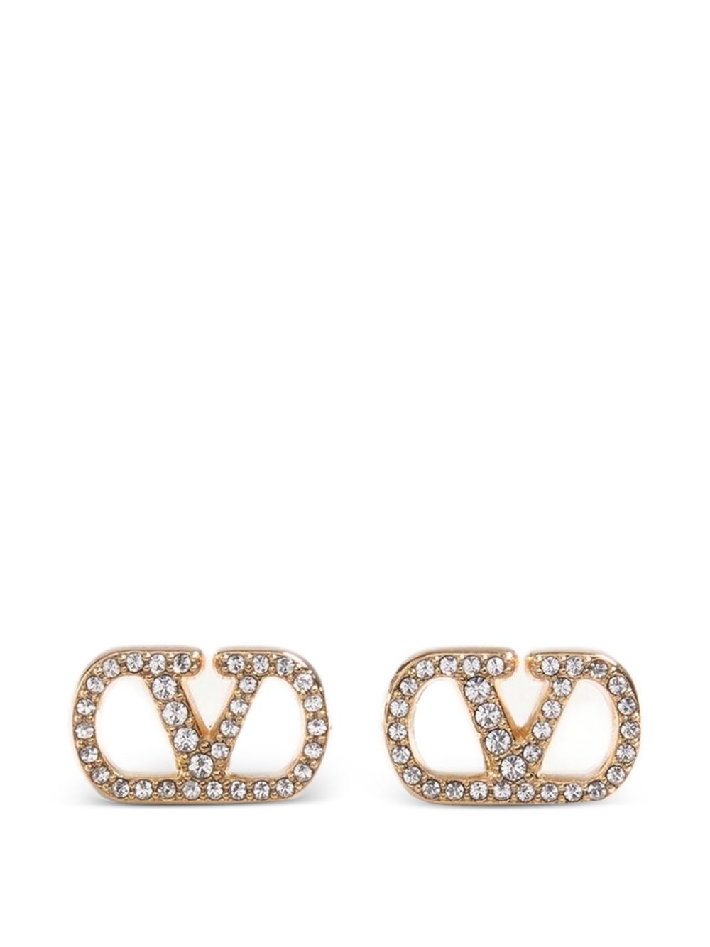 VLOGO SIGNATURE STRASS EARRINGS