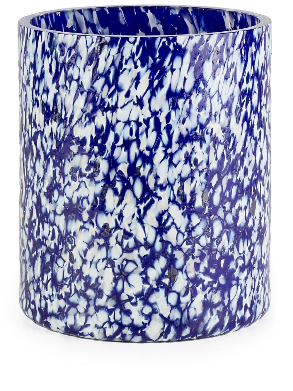 IVORY & BLUE MEDIUM VASE