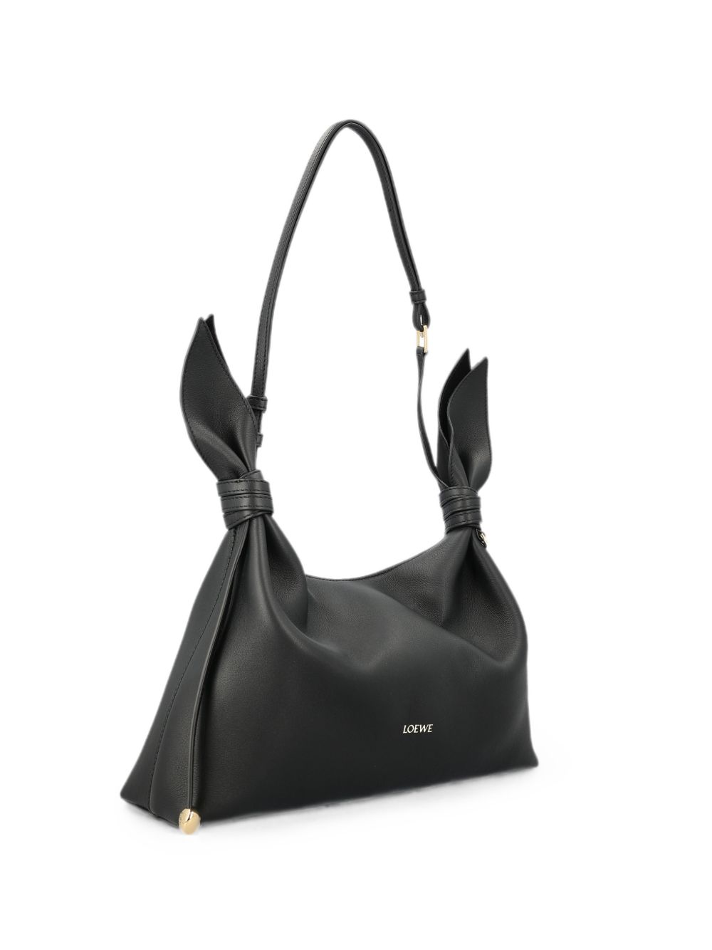 SCARF MEDIUM LEATHER SHOULDER BAG