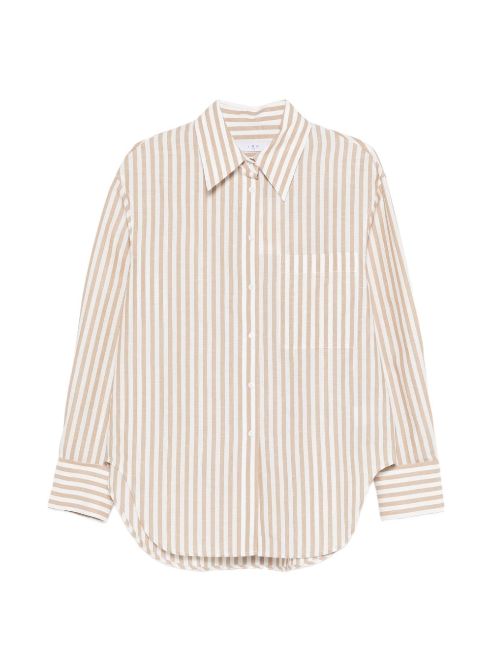 AZALOA STRIPED COTTON BLOUSE