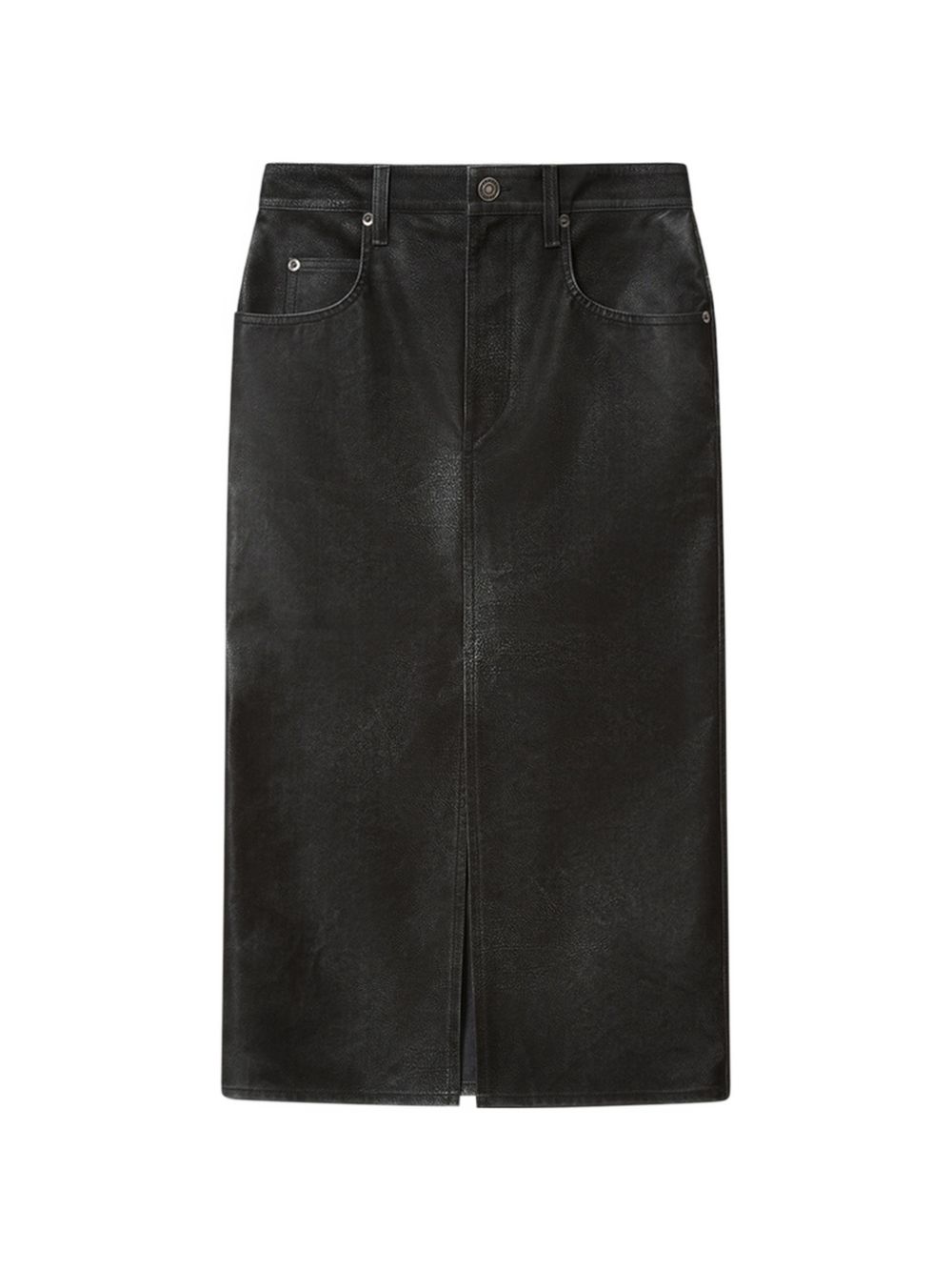 BISANE FAUX LEATHER SKIRT