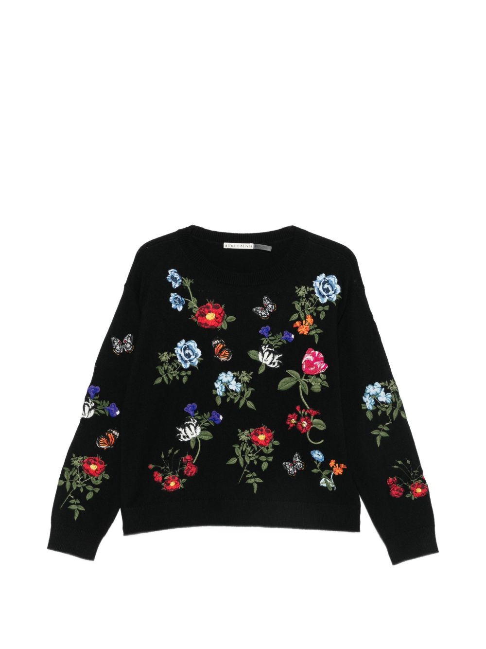 ALICE+OLIVIA · TEANNA WOOL BLEND SWEATER