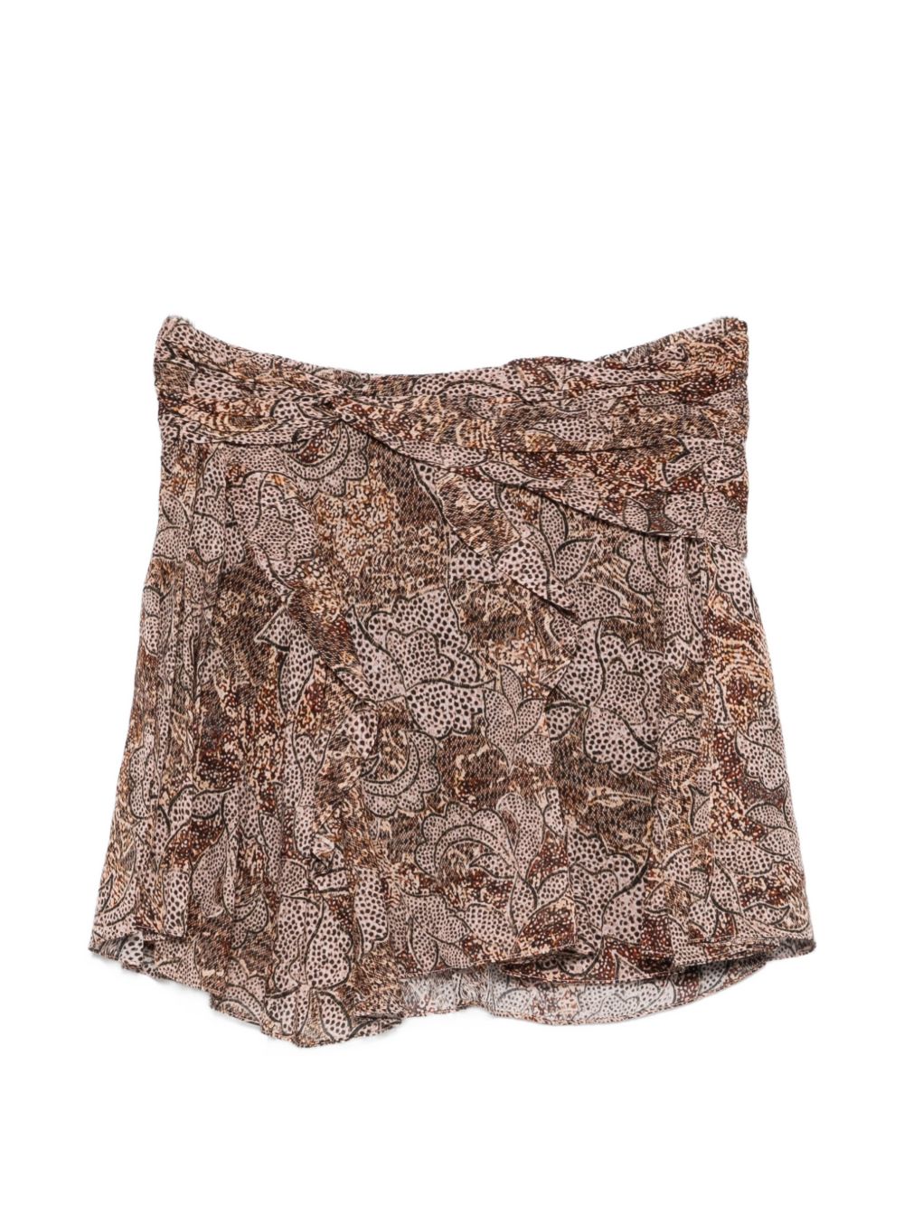CAMIA PRINTED MINI SKIRT
