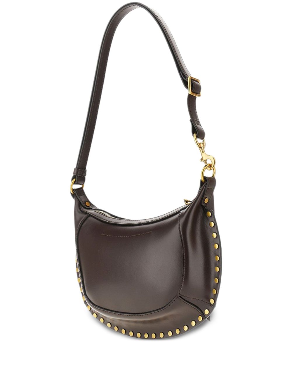 OSKAN MOON LEATHER SHOULDER BAG