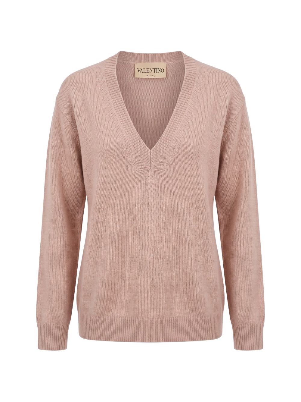 CASHMERE V-NECKED SWEATER