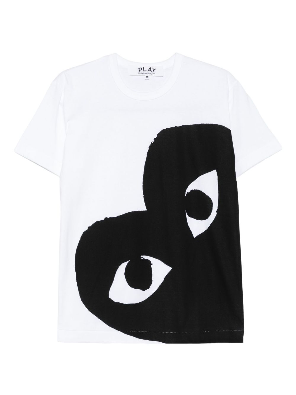 BLACK HEART COTTON T-SHIRT
