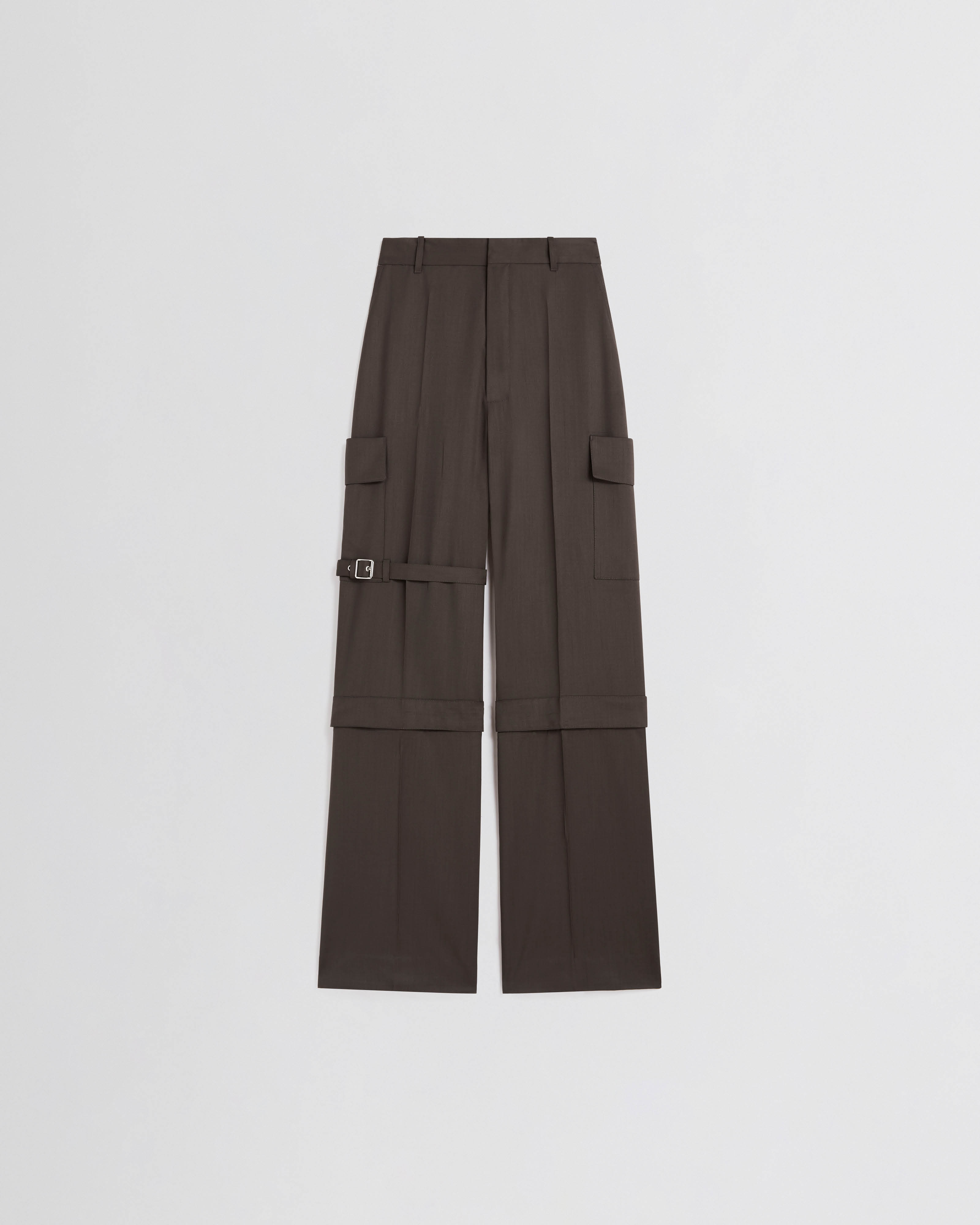 PHOEBE PHILO · WOOL CARGO TROUSERS
