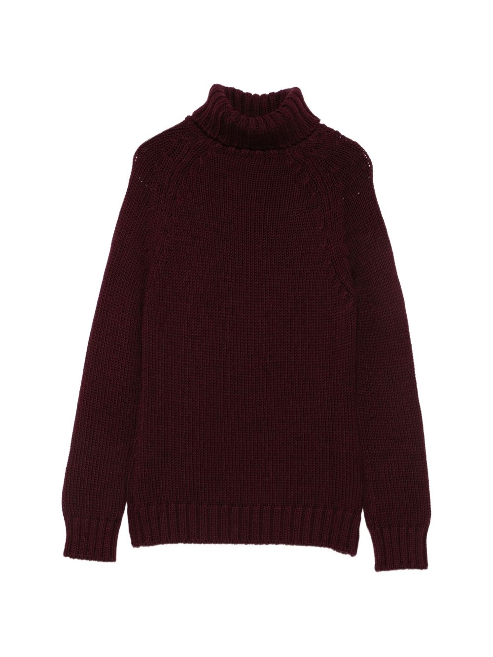 WOOL TURTLE-NECK SWEATER