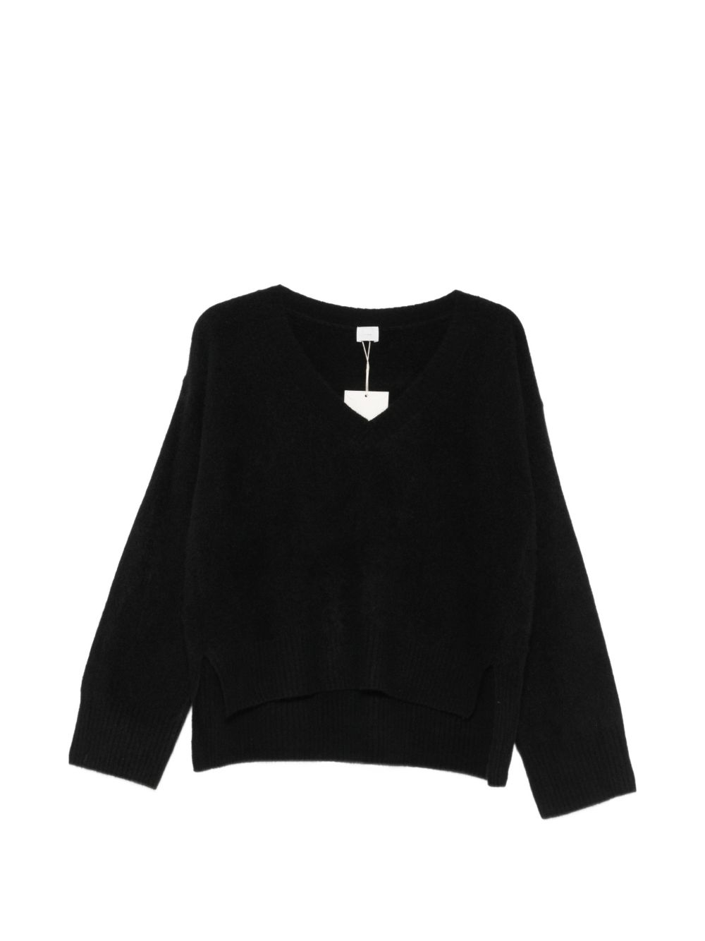 WOOL V-NECKED JUMPER
