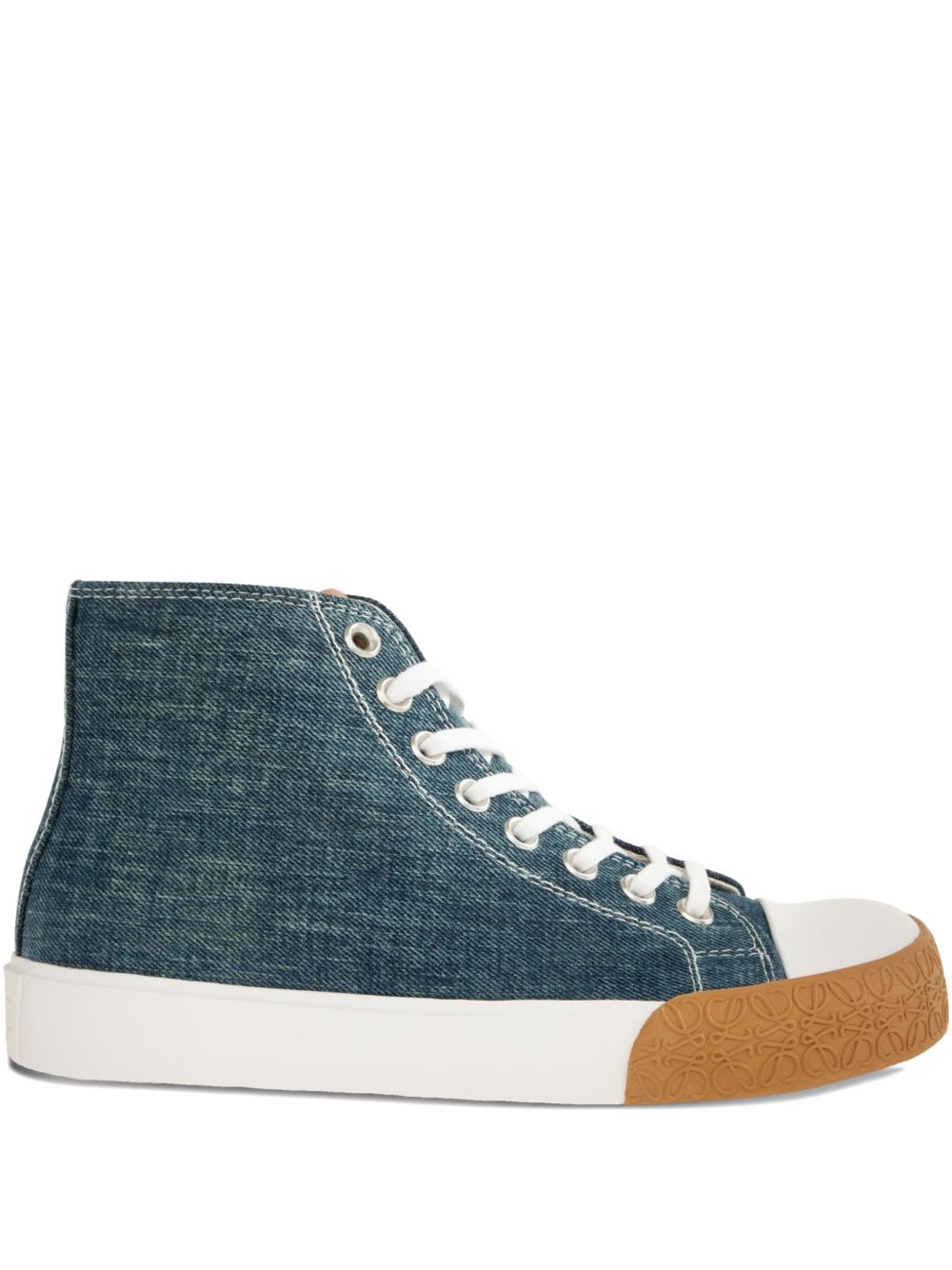 BLOC DENIM SNEAKERS