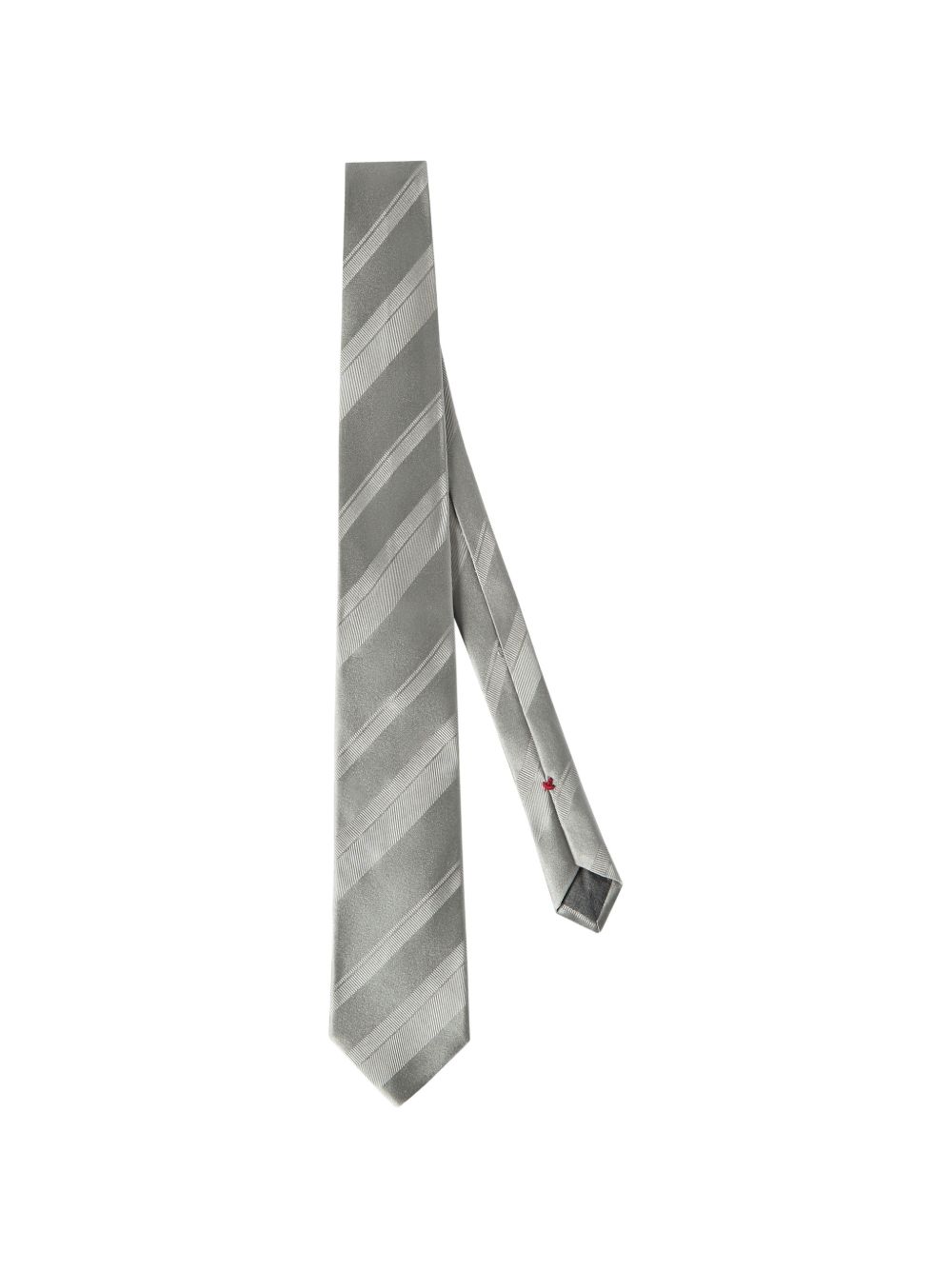STRIPED SILK TIE