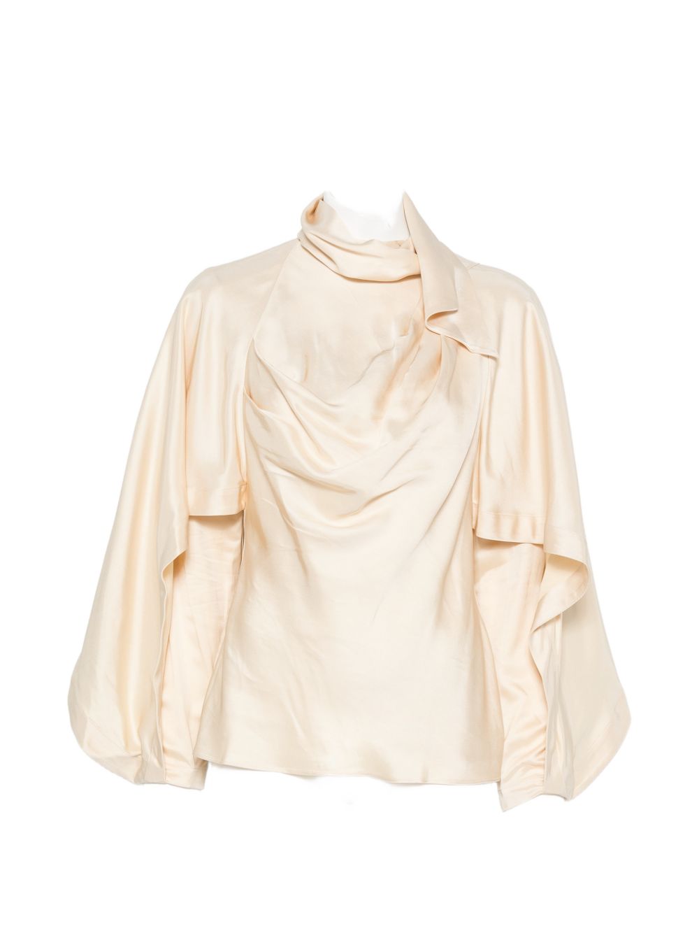 ASCENT DRAPED BLOUSE