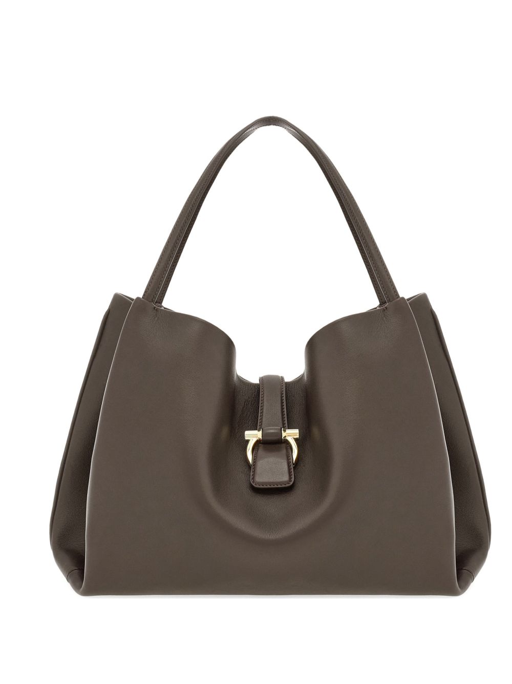 GANCINI LEATHER TOTE BAG
