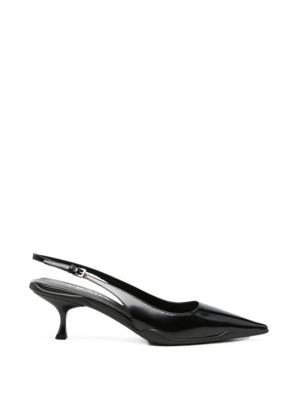 LEATHER SLINGBACK PUMPS