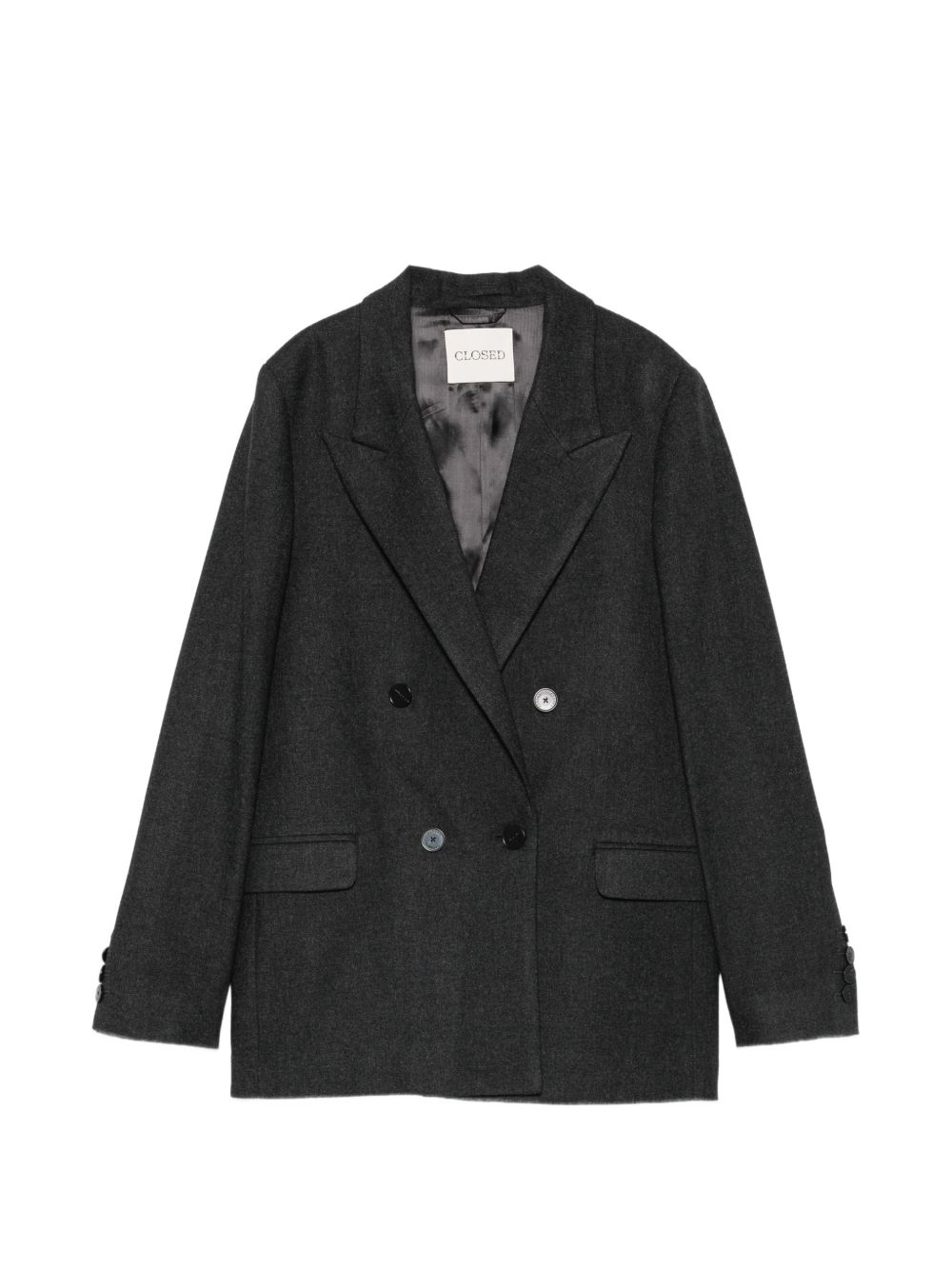 DOUBLE-BREASTED BLAZER JACKET