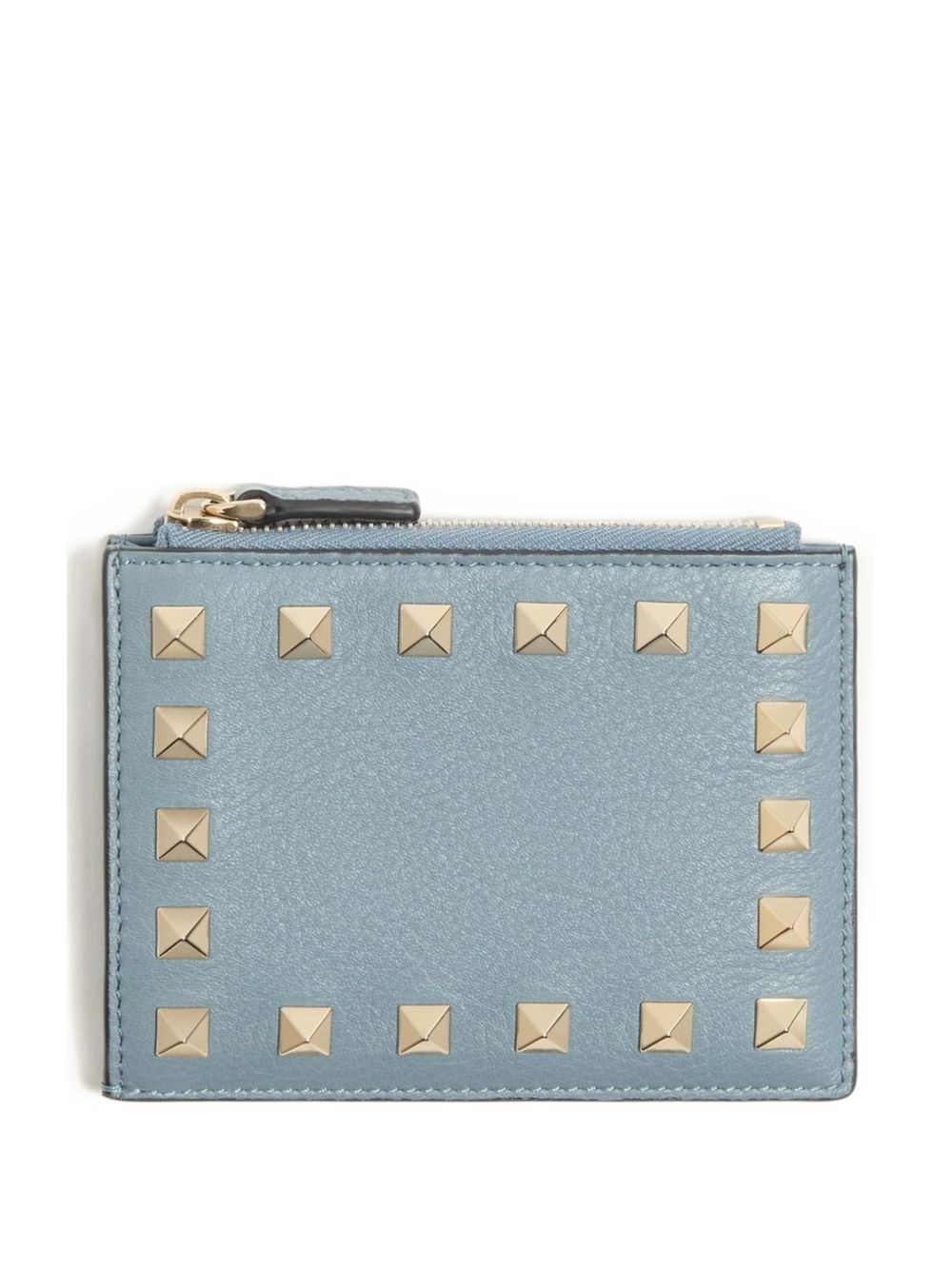 ROCKSTUD LEATHER COIN PURSE