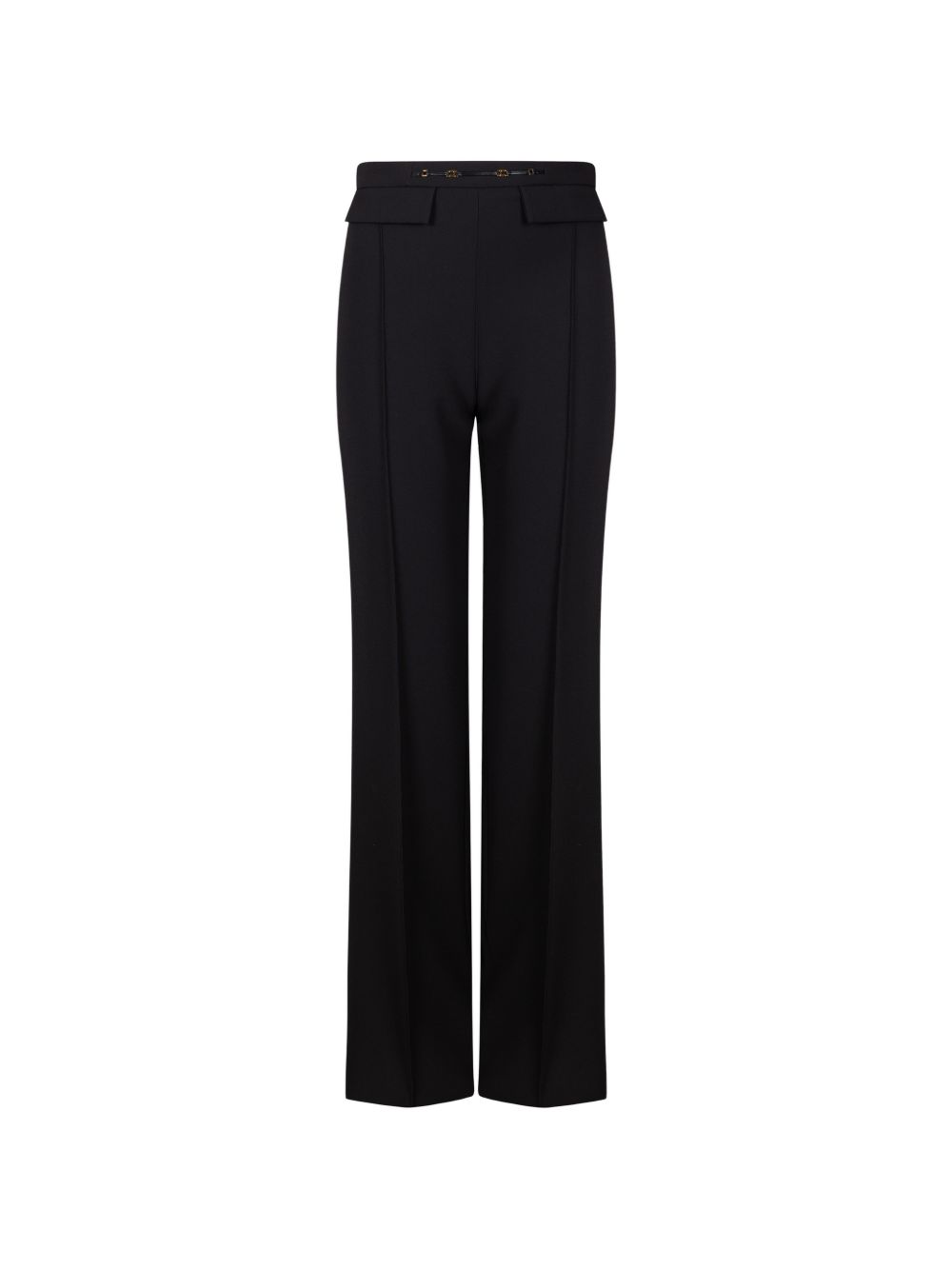 HORSEBIT-DETAIL STRAIGHT-LEG TROUSERS