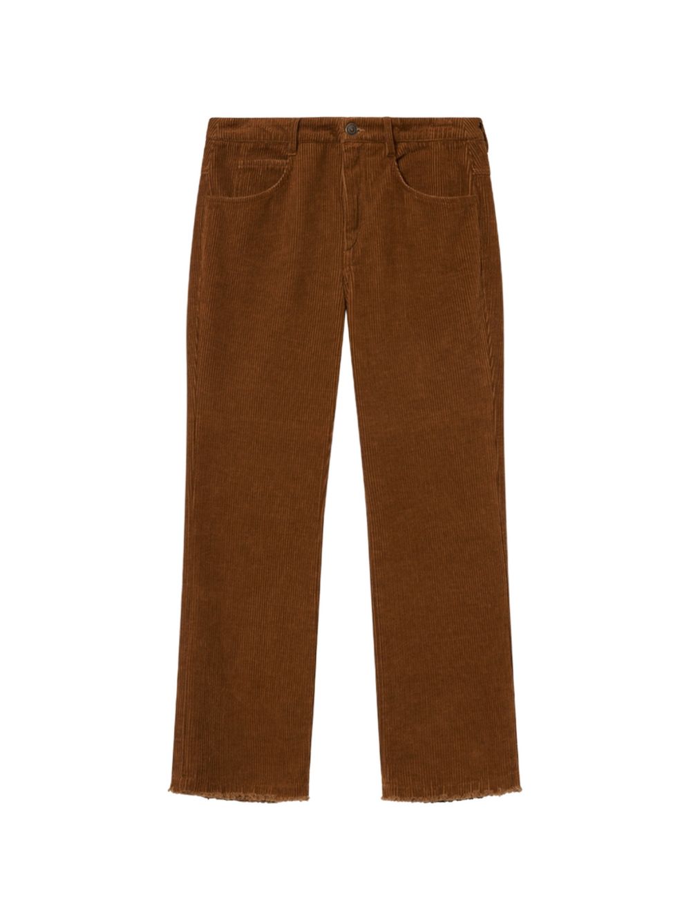 RUTHIE COTTON AND BLEND TROUSERS