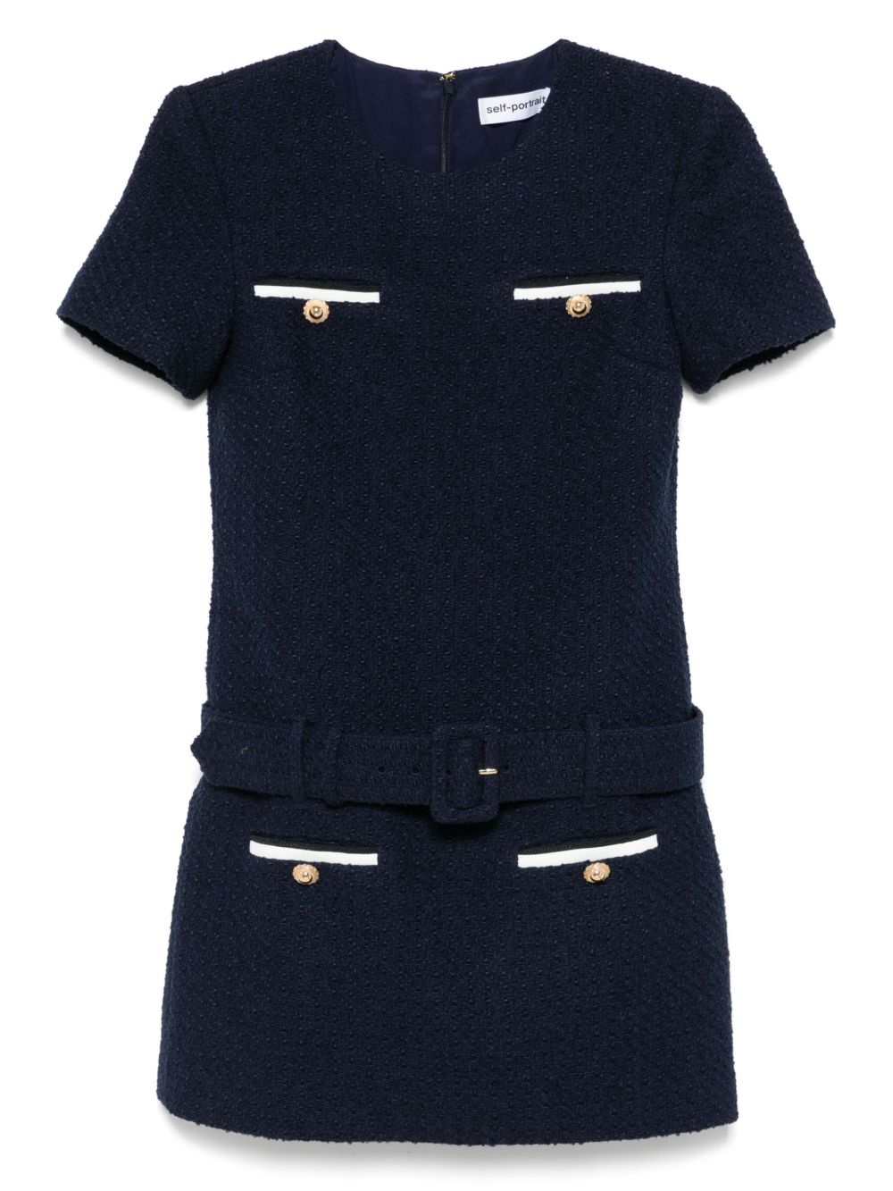 BOUCLE MINI DRESS