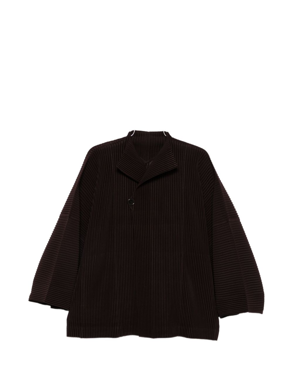 PLEATED BLOUSON JACKET