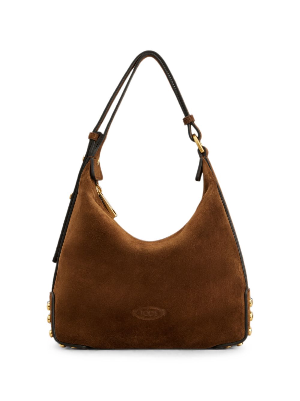 METAL DOTS MINI LEATHER SHOULDER BAG