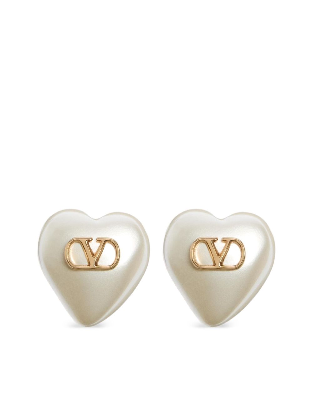 VLOGO SIGNATURE PEARL EARRINGS