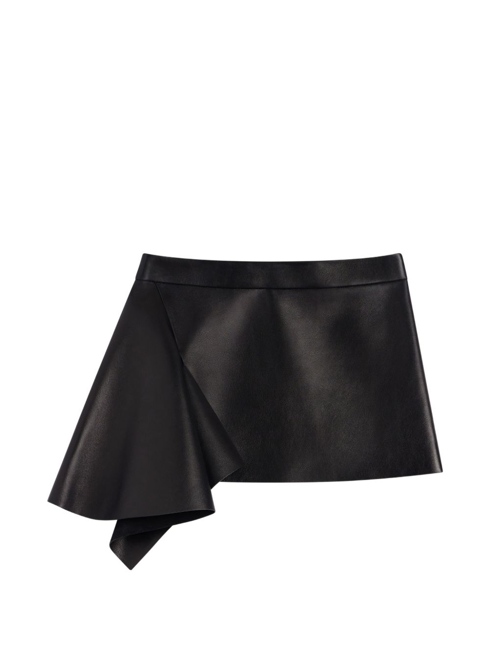 LEATHER MINI SKIRT