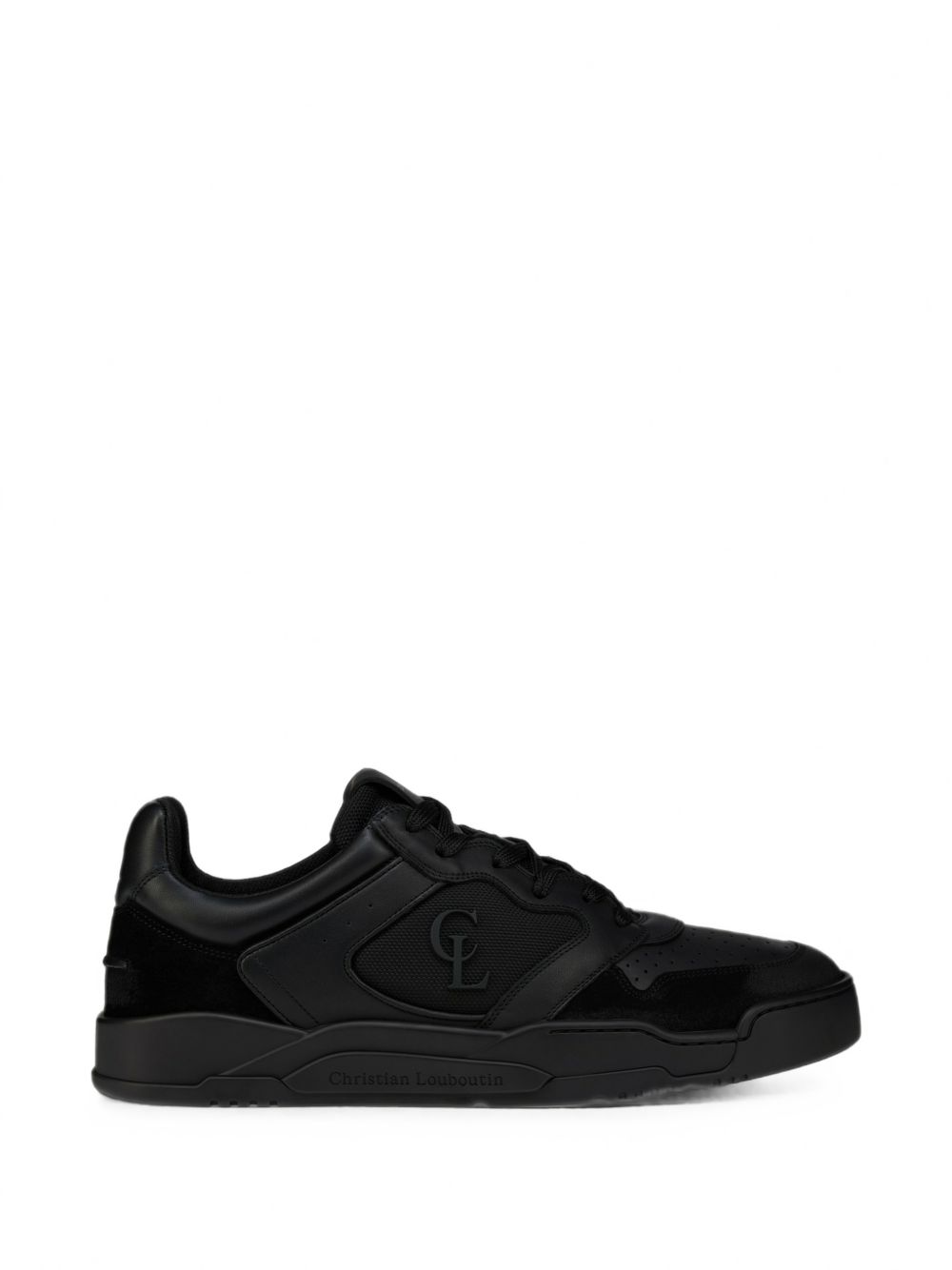BASKETBALL 1 RETRO LEATHER SNEAKERS