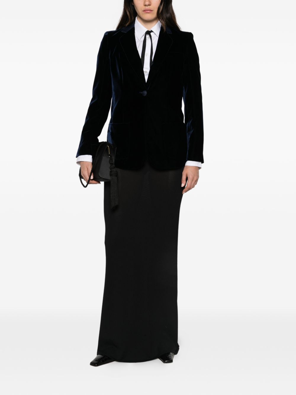 SINGLE-BREASTED BLAZER JACKET