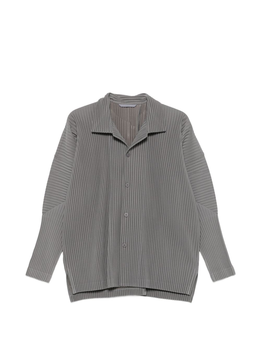 HOMME PLISSE' ISSEY MIYAKE · PLEATED POLO SHIRT