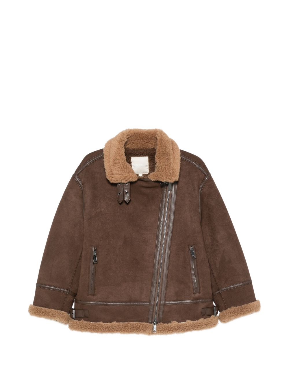 VELIN FAUX LEATHER JACKET