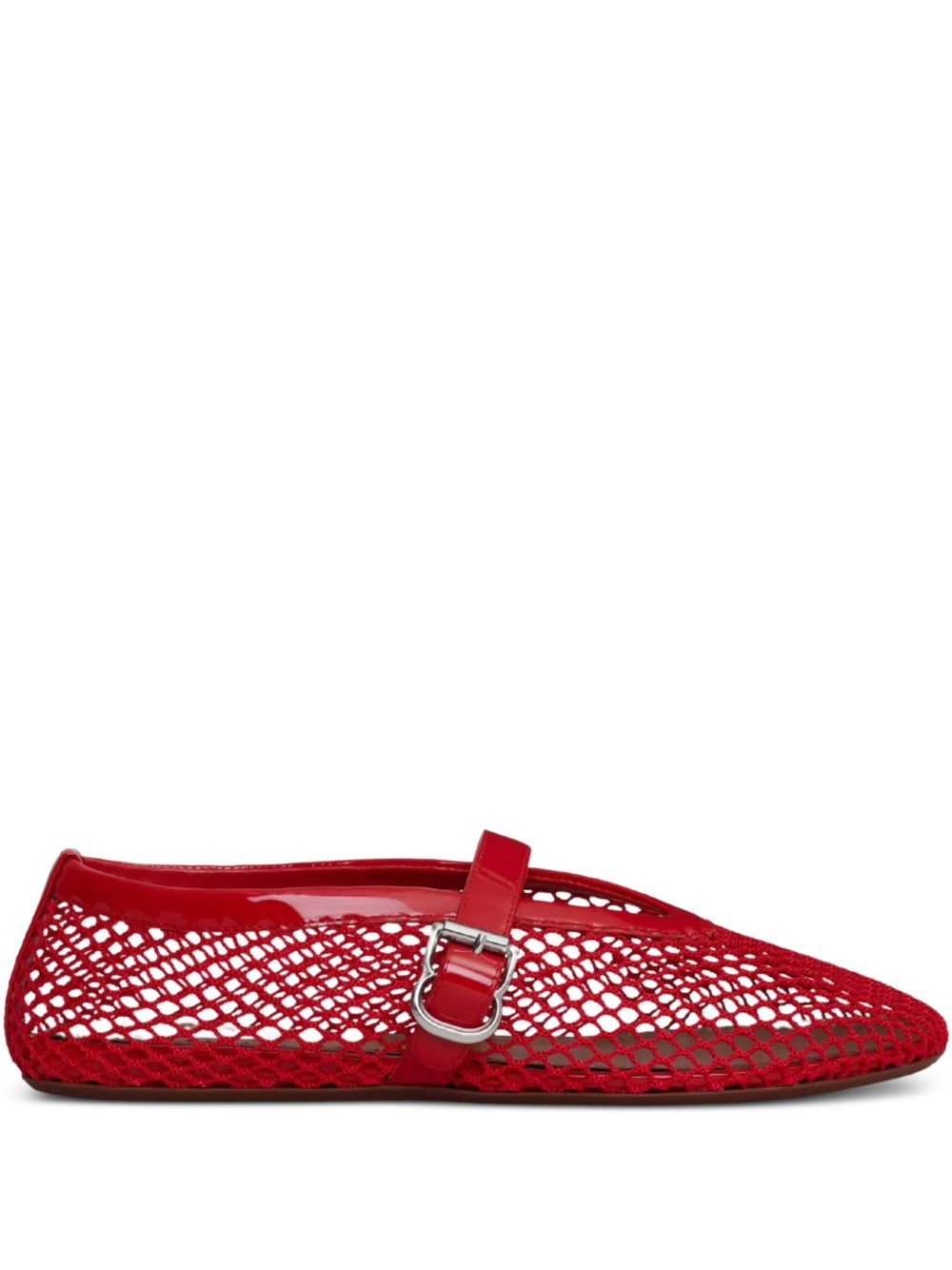 FISHNET BALLET FLATS