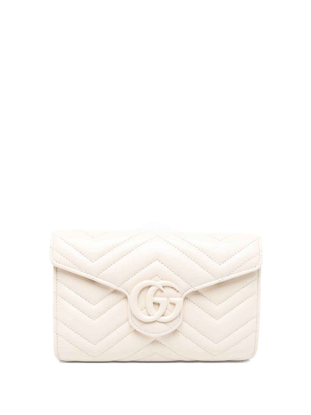 GG MARMONT LEATHER WALLET ON CHAIN
