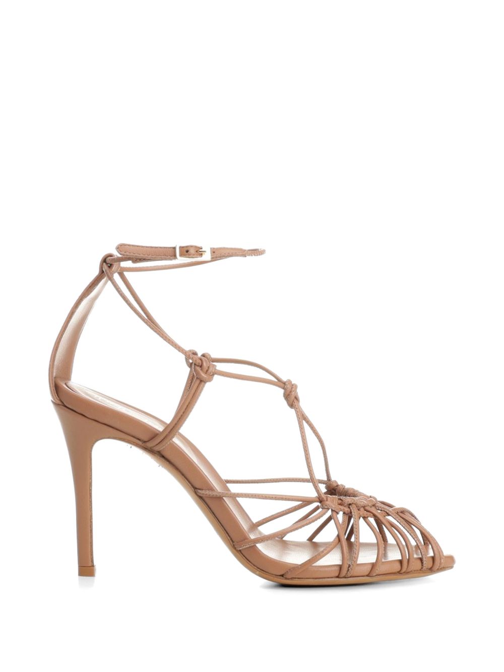 LEATHER HEEL SANDALS