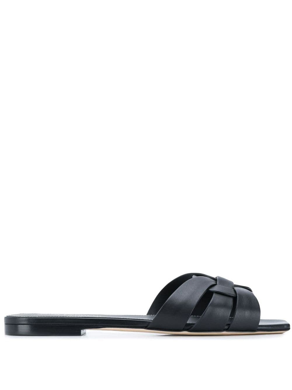 TRIBUTE NU PIEDS LEATHER FLAT SANDALS