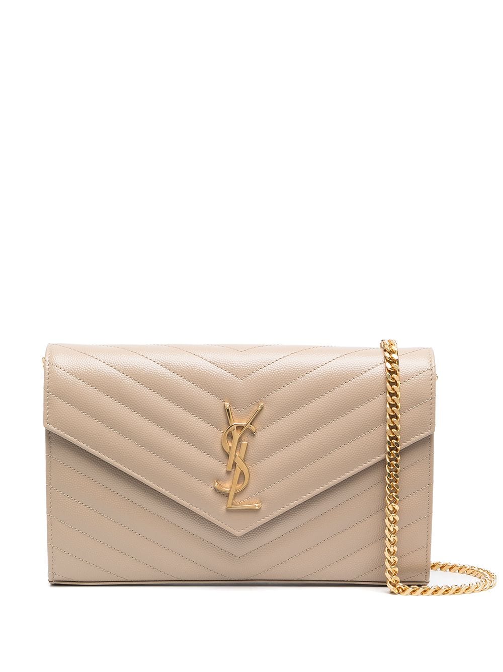 CASSANDRE LEATHER WALLET ON CHAIN