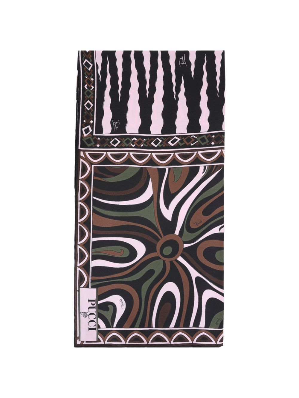 PRINTED SILK FOULARD