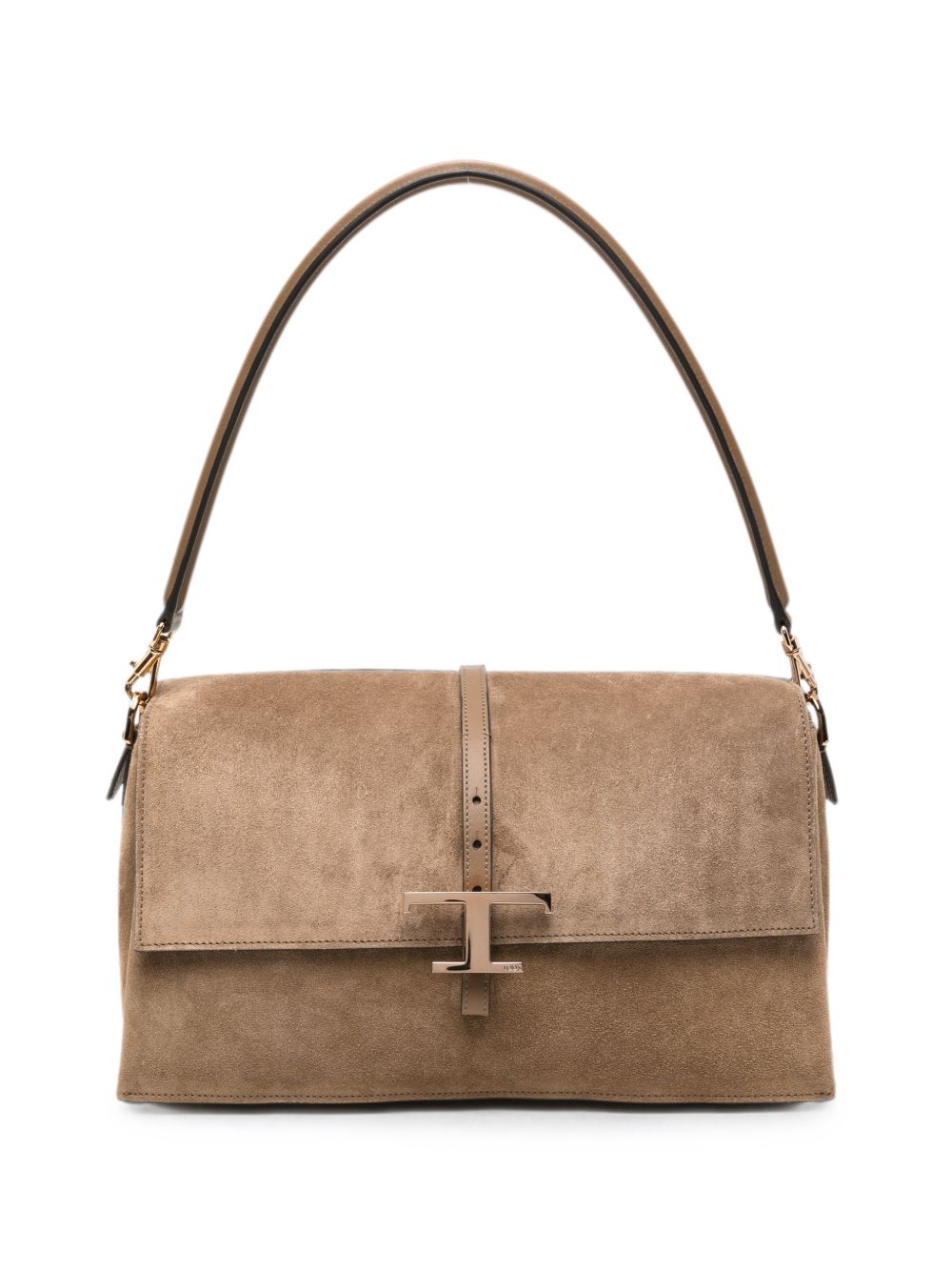 T TIMELESS LEATHER SHOULDER BAG