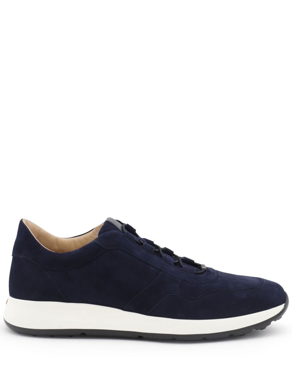 TOD'S · RED DOT LEATHER SNEAKERS