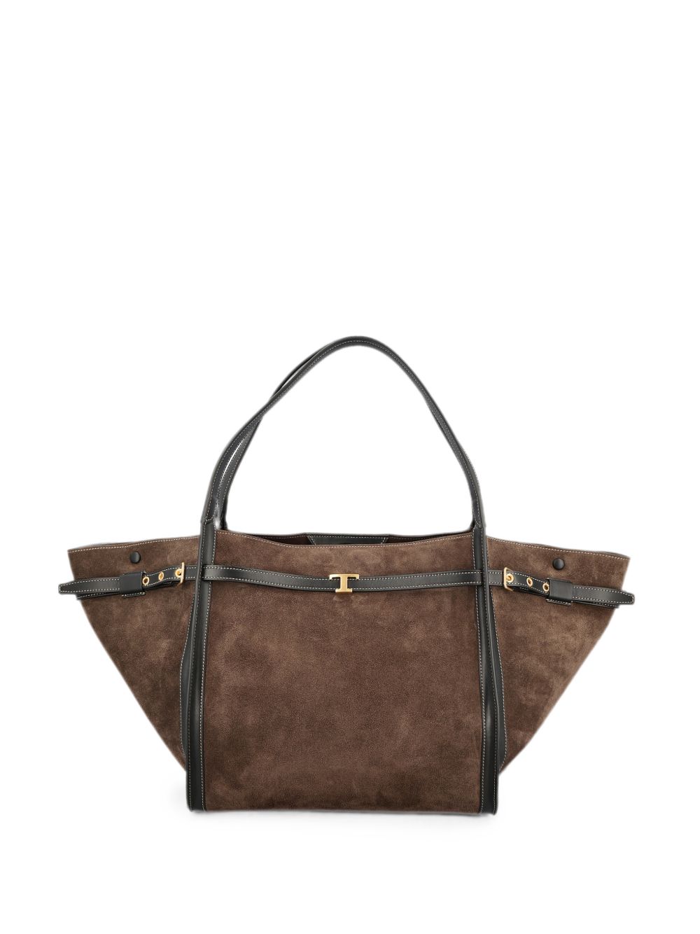 T TIMELESS MEDIUM LEATHER TOTE BAG