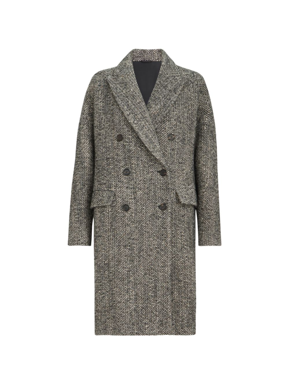 WOOL DOUBLE-BREASTED COAT