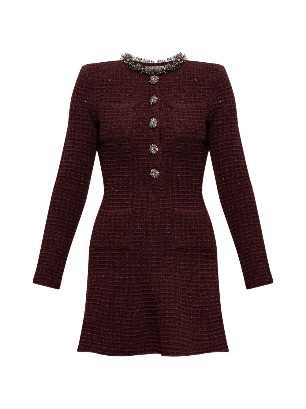 SELF PORTRAIT Dresses — SC26-152S-BUBURGUNDY