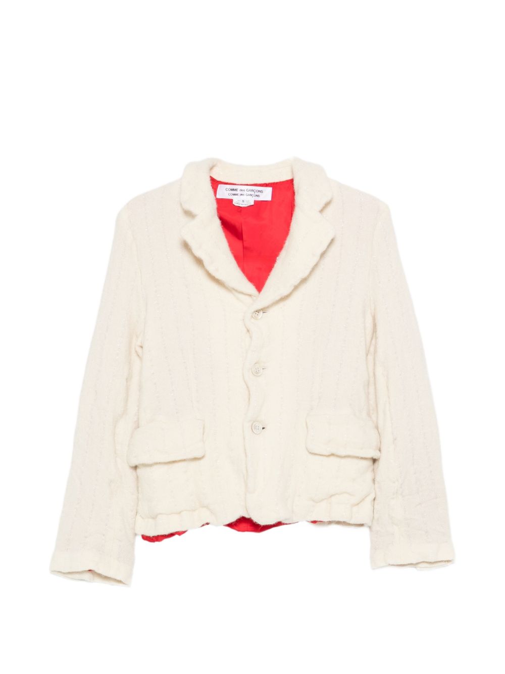 COMME DES GARÇONS COMME DES GA · WOOL JACKET