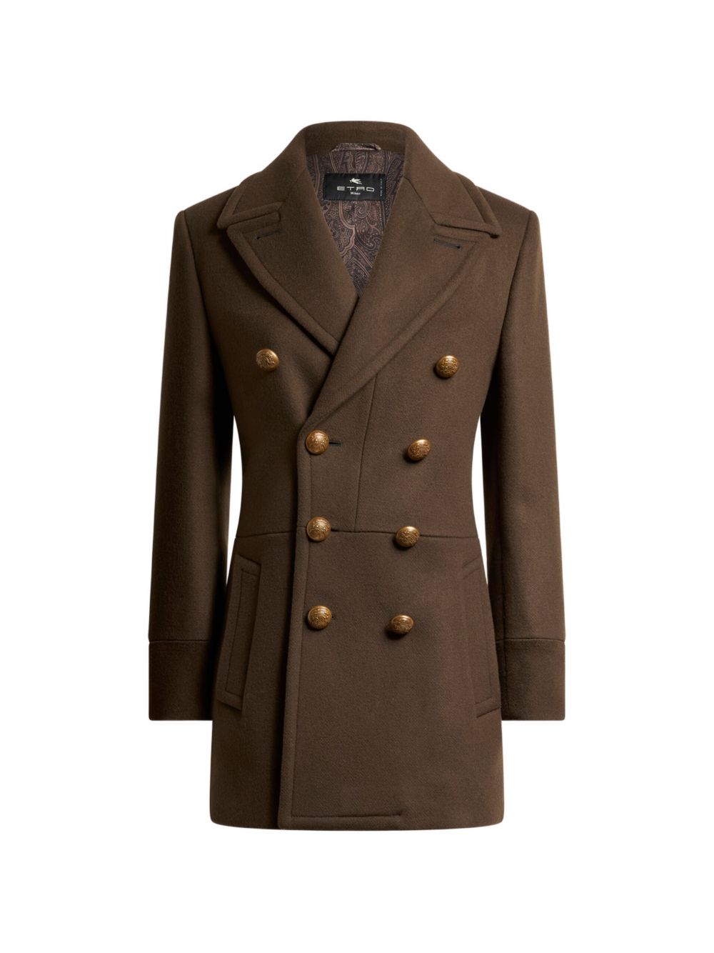 WOOL DOUBLE-BREASTED JACKET
