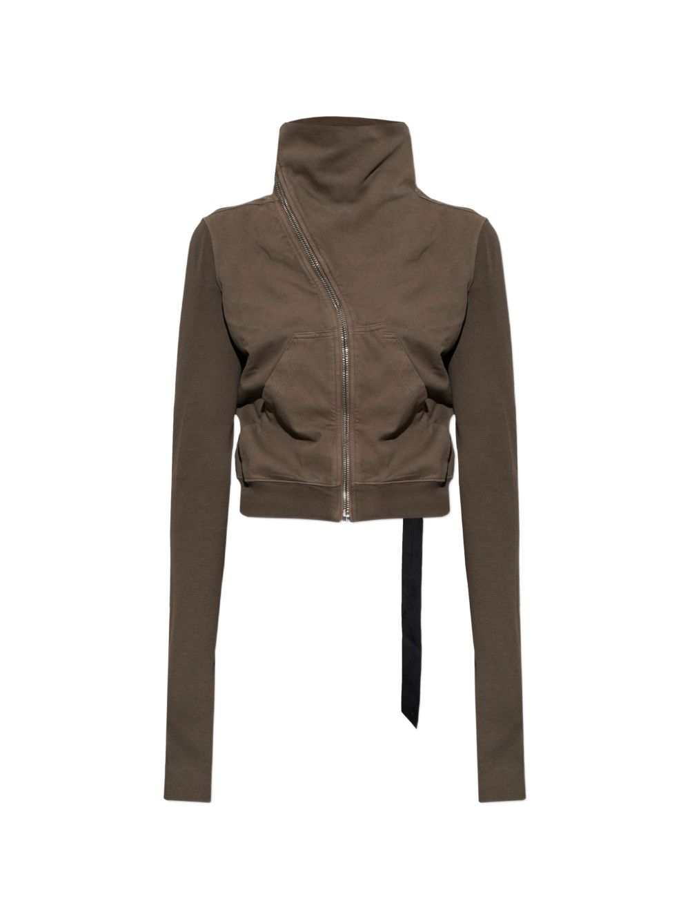 COTTON HIGH-NECK SWEATSHIRT