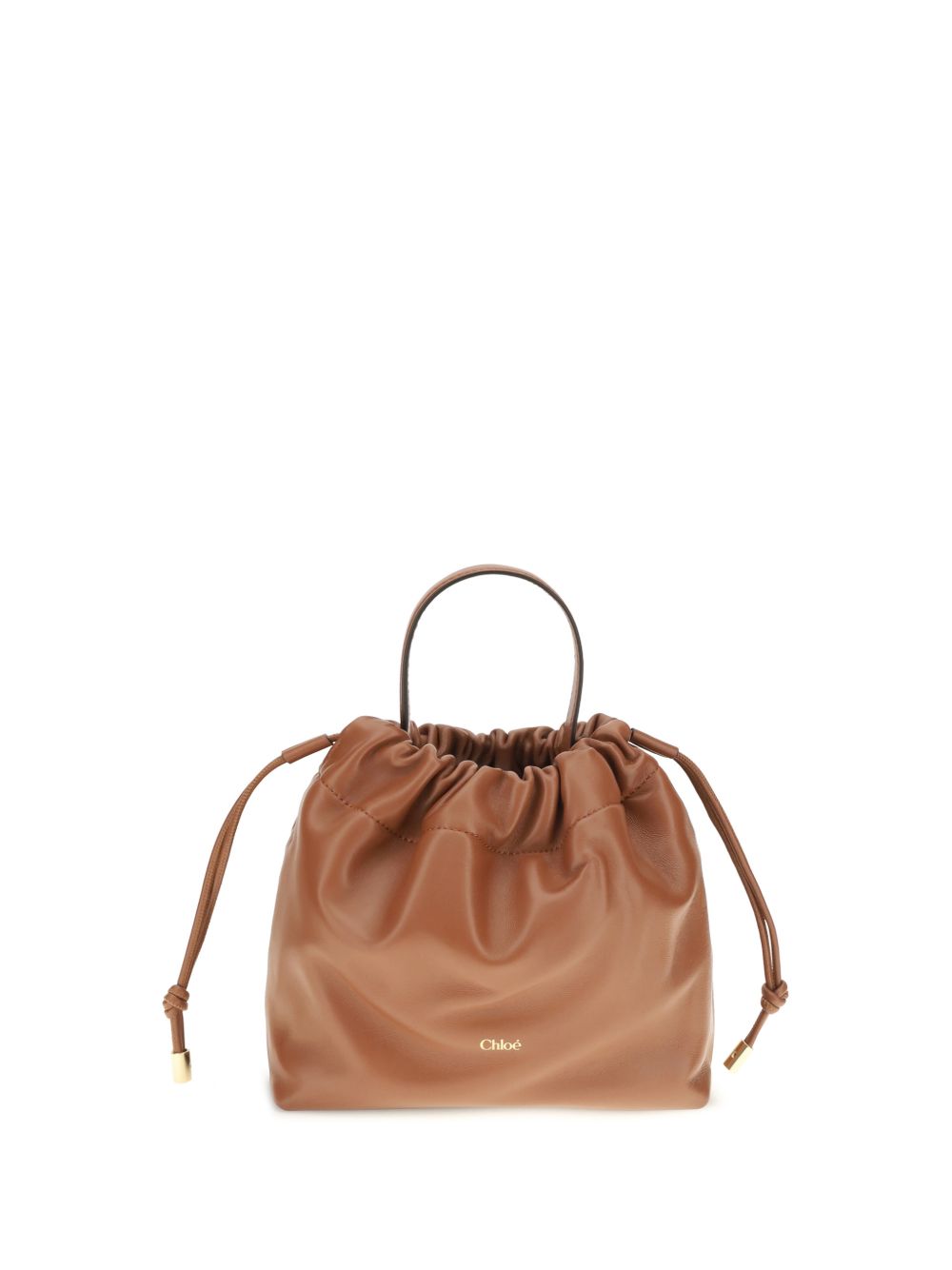 CHLOÉ ICONS LEATHER CLUTCH